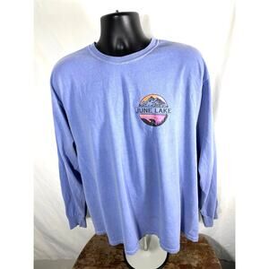 June Lake California Long Sleeve Graphic Tee XL